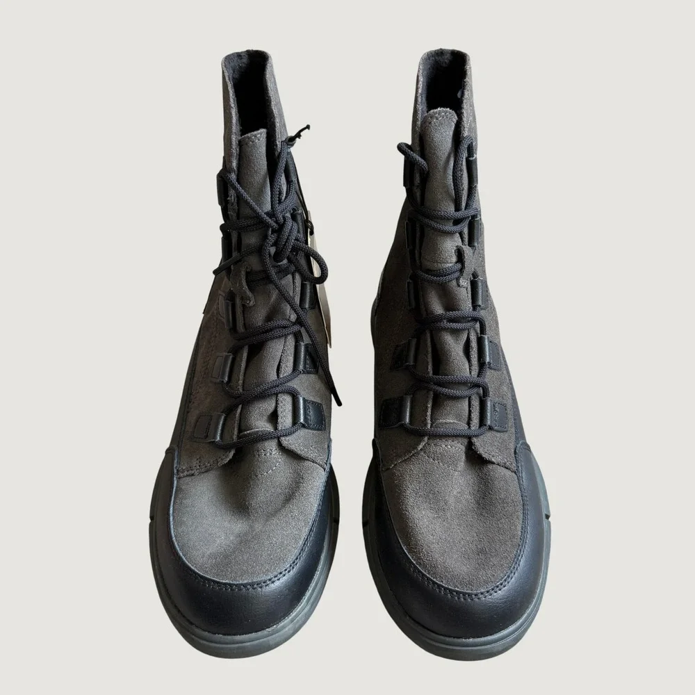 Sorel Explorer II Carnival Felt Mens Size 9.5 Waterproof Insulated Boots Grey
